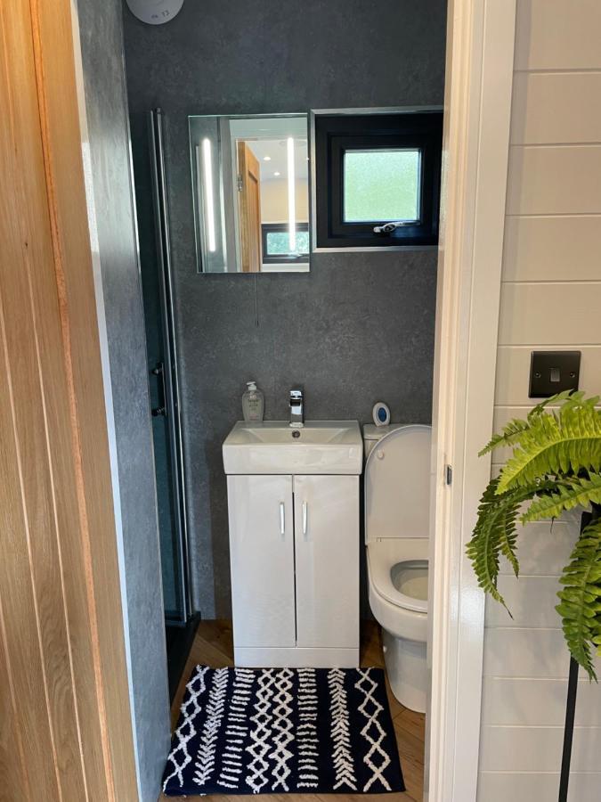 Dee Lodge With Private Hot Tub Ланголен Екстериор снимка